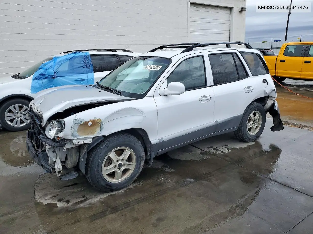 HYUNDAI SANTA FE 2003, VIN KM8SC73D63U347476