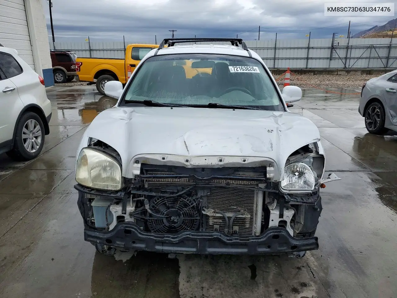 2003 HYUNDAI SANTA FE VIN KM8SC73D63U347476 — фото 5