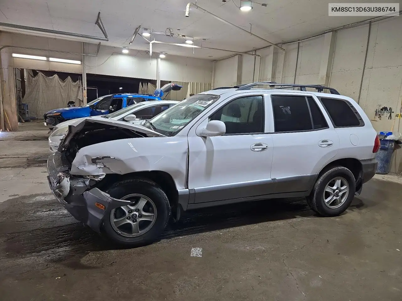 HYUNDAI SANTA FE 2003, VIN KM8SC13D63U386744