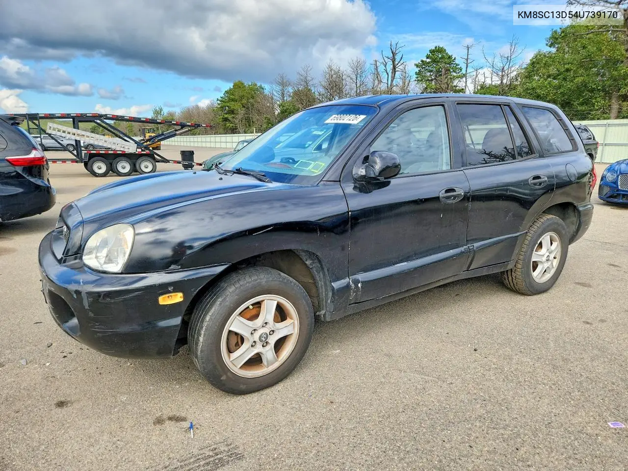 HYUNDAI SANTA FE 2004, VIN KM8SC13D54U739170
