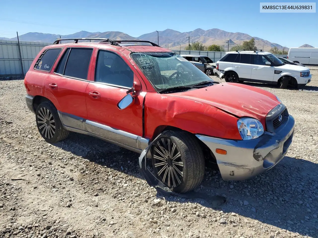 2004 HYUNDAI SANTA FE VIN KM8SC13E44U639831 — фото 4