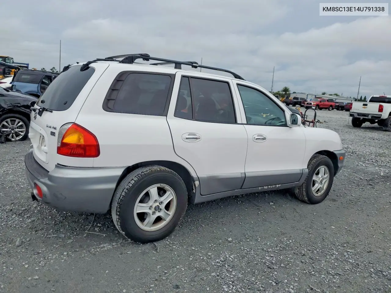 2004 HYUNDAI SANTA FE VIN KM8SC13E14U791338 — фото 3