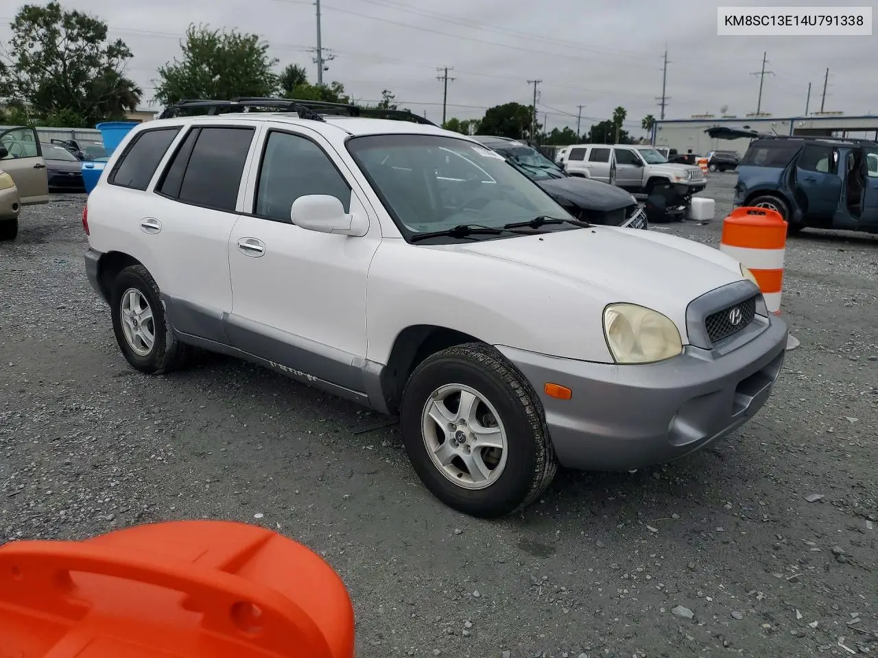 2004 HYUNDAI SANTA FE VIN KM8SC13E14U791338 — фото 4