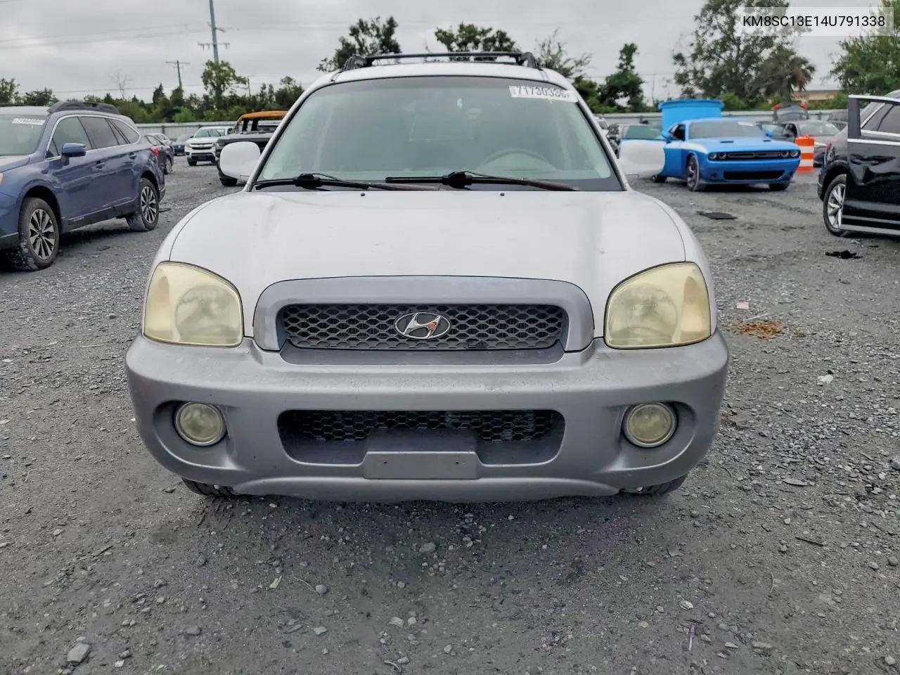 2004 HYUNDAI SANTA FE VIN KM8SC13E14U791338 — фото 5