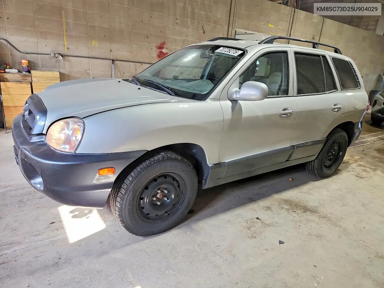 HYUNDAI SANTA FE 2005, VIN KM8SC73D25U904029