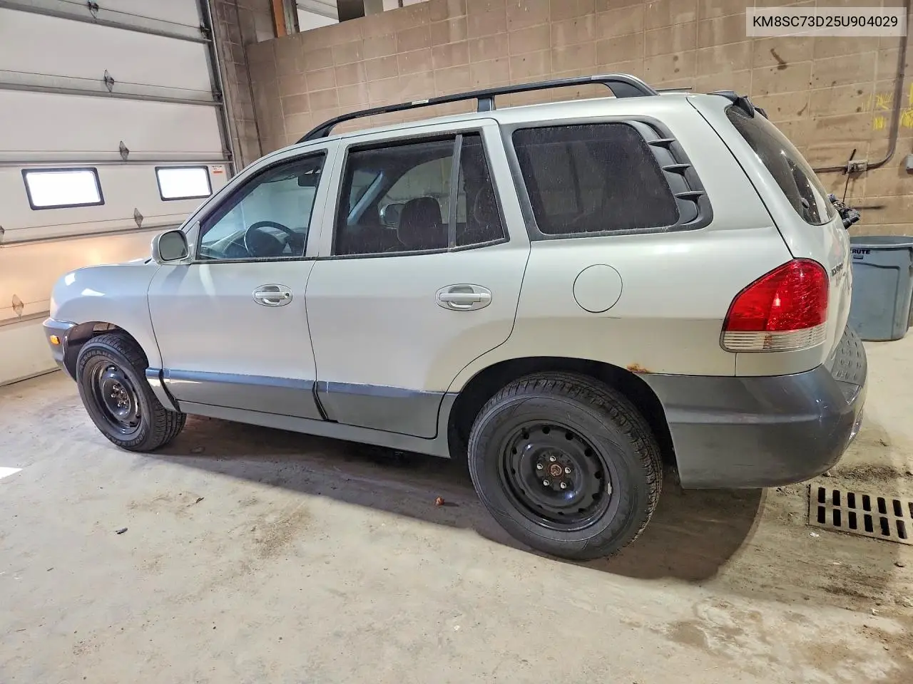 2005 HYUNDAI SANTA FE VIN KM8SC73D25U904029 — фото 2