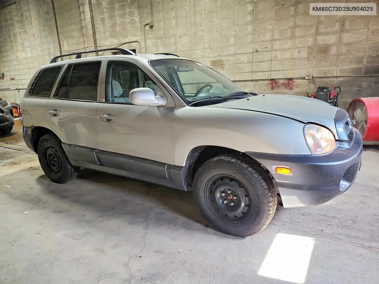 2005 HYUNDAI SANTA FE VIN KM8SC73D25U904029 — фото 4