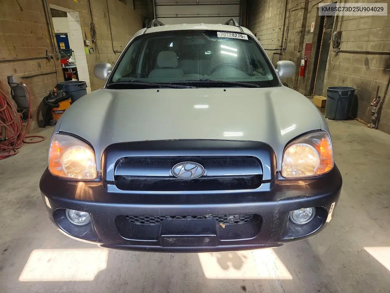 2005 HYUNDAI SANTA FE VIN KM8SC73D25U904029 — фото 5
