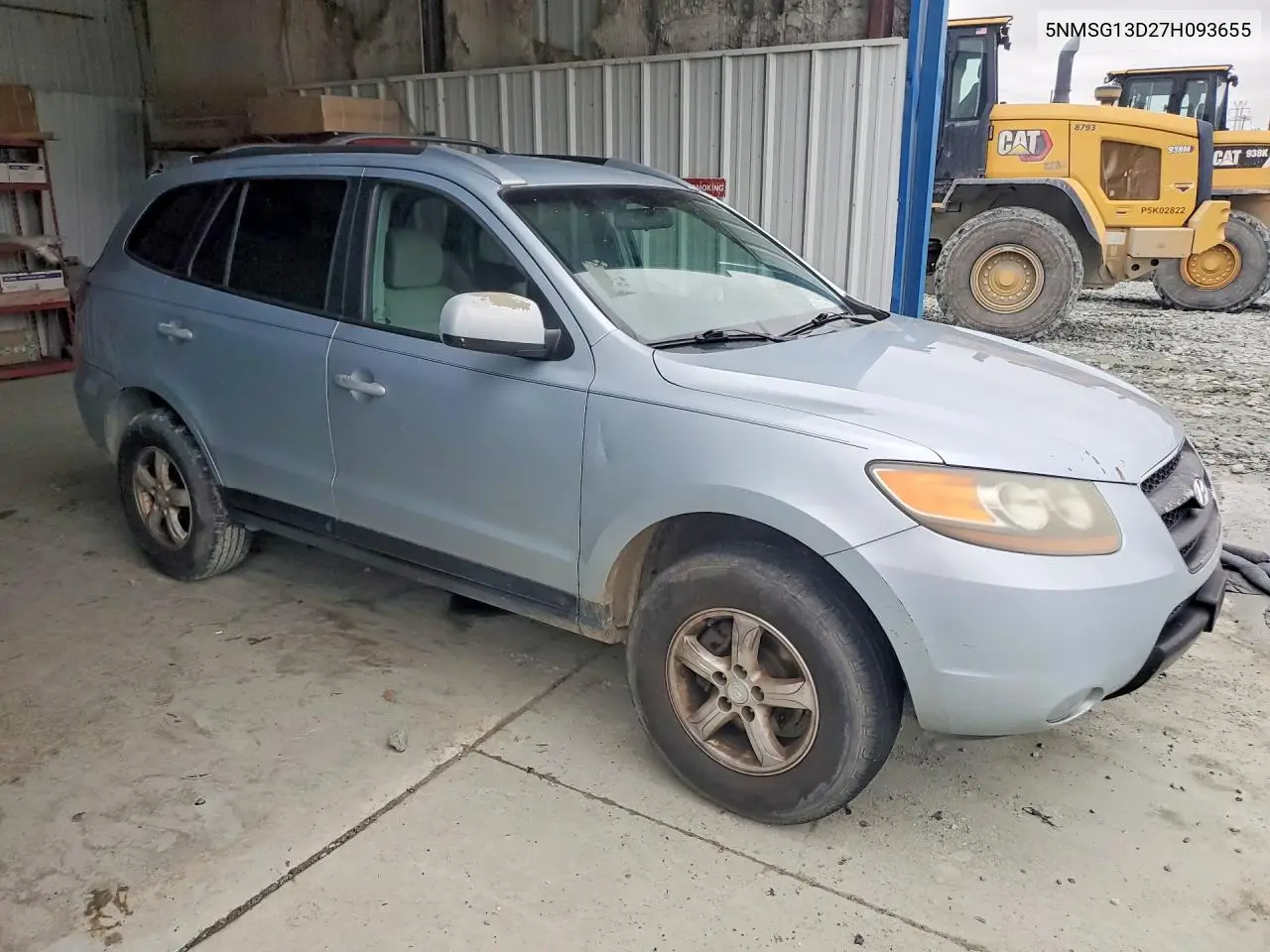 2007 HYUNDAI SANTA FE VIN 5NMSG13D27H093655 — фото 4
