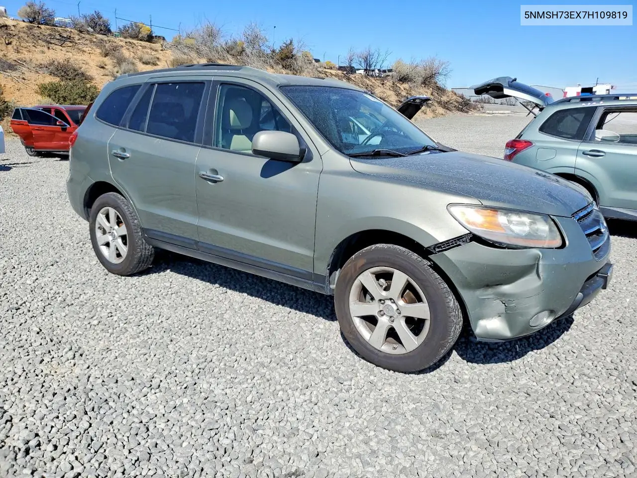 2007 HYUNDAI SANTA FE VIN 5NMSH73EX7H109819 — фото 4