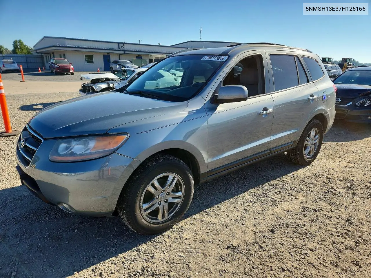 HYUNDAI SANTA FE 2007, VIN 5NMSH13E37H126166