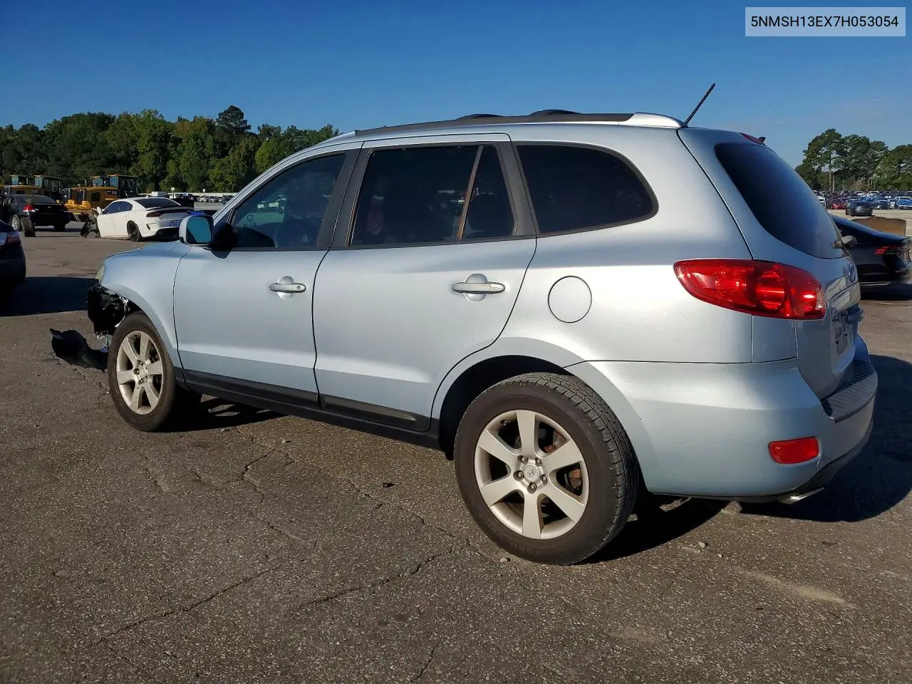 2007 HYUNDAI SANTA FE VIN 5NMSH13EX7H053054 — фото 2