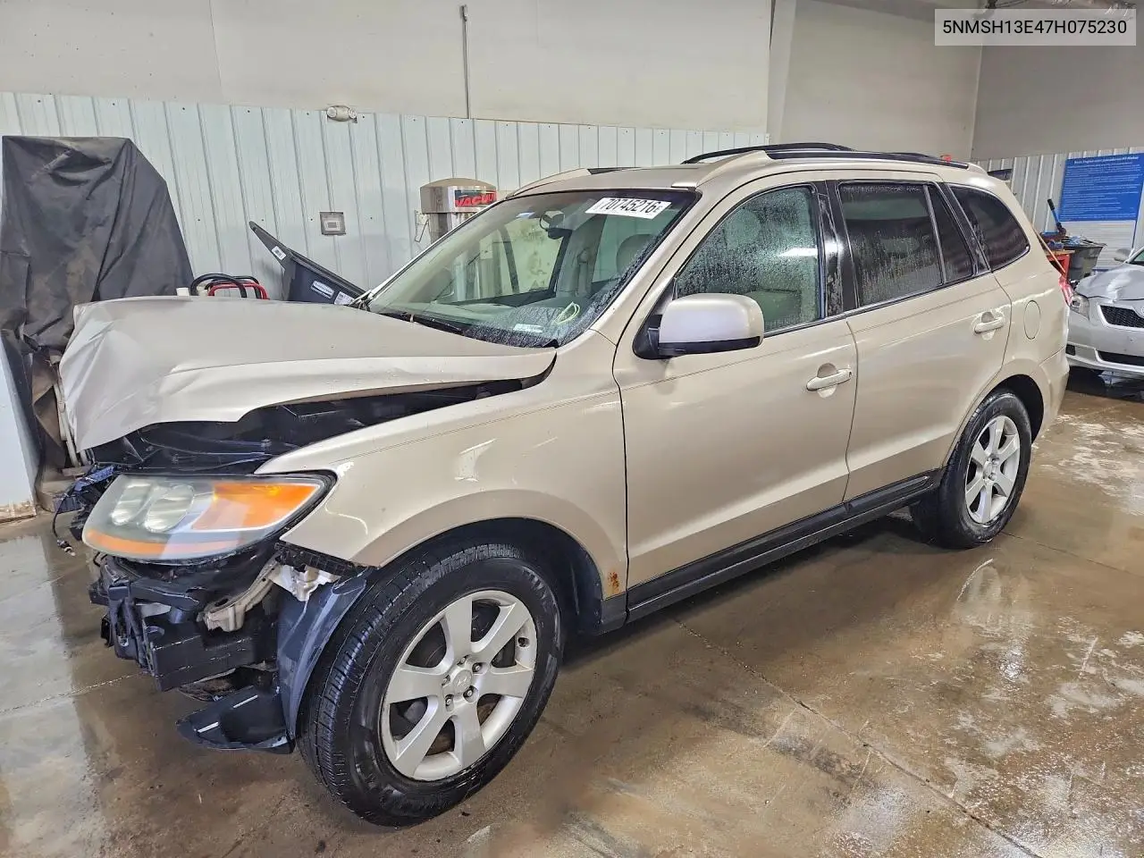 HYUNDAI SANTA FE 2007, VIN 5NMSH13E47H075230