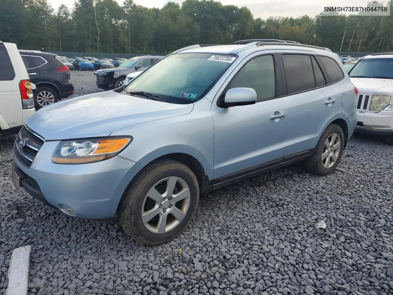 HYUNDAI SANTA FE 2007, VIN 5NMSH73E87H044758