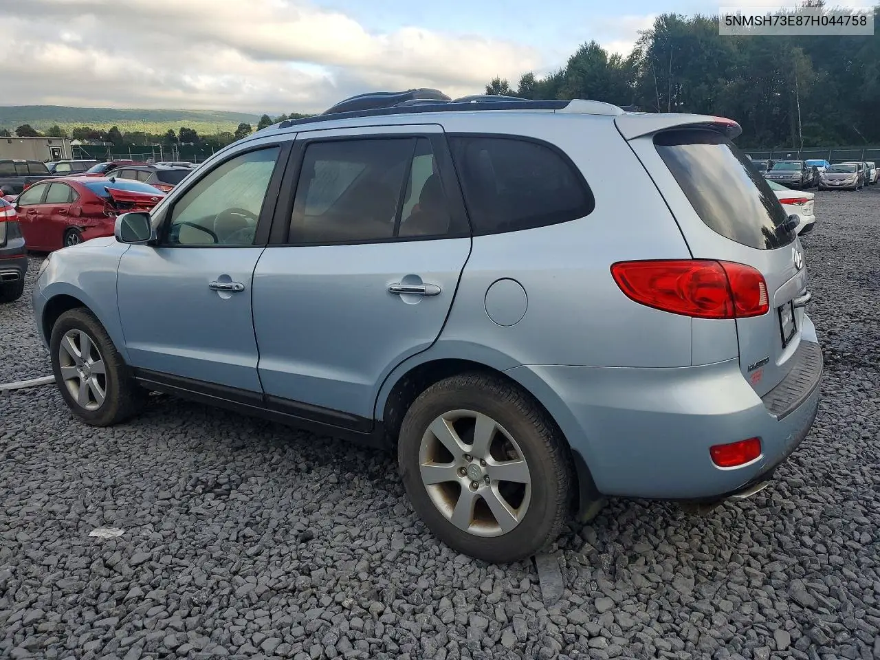 2007 HYUNDAI SANTA FE VIN 5NMSH73E87H044758 — фото 2
