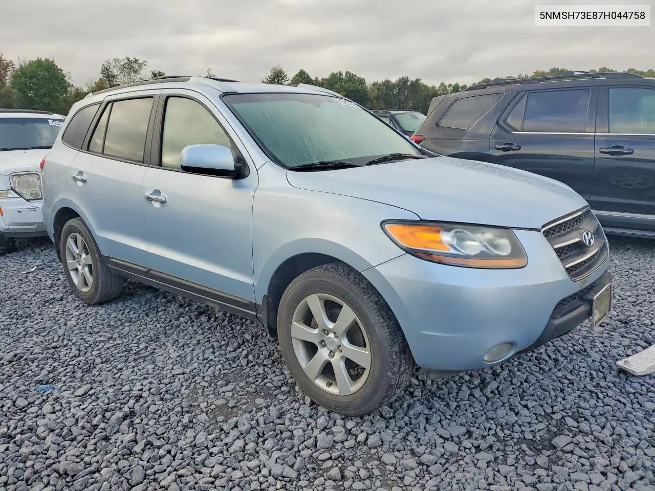 2007 HYUNDAI SANTA FE VIN 5NMSH73E87H044758 — фото 4