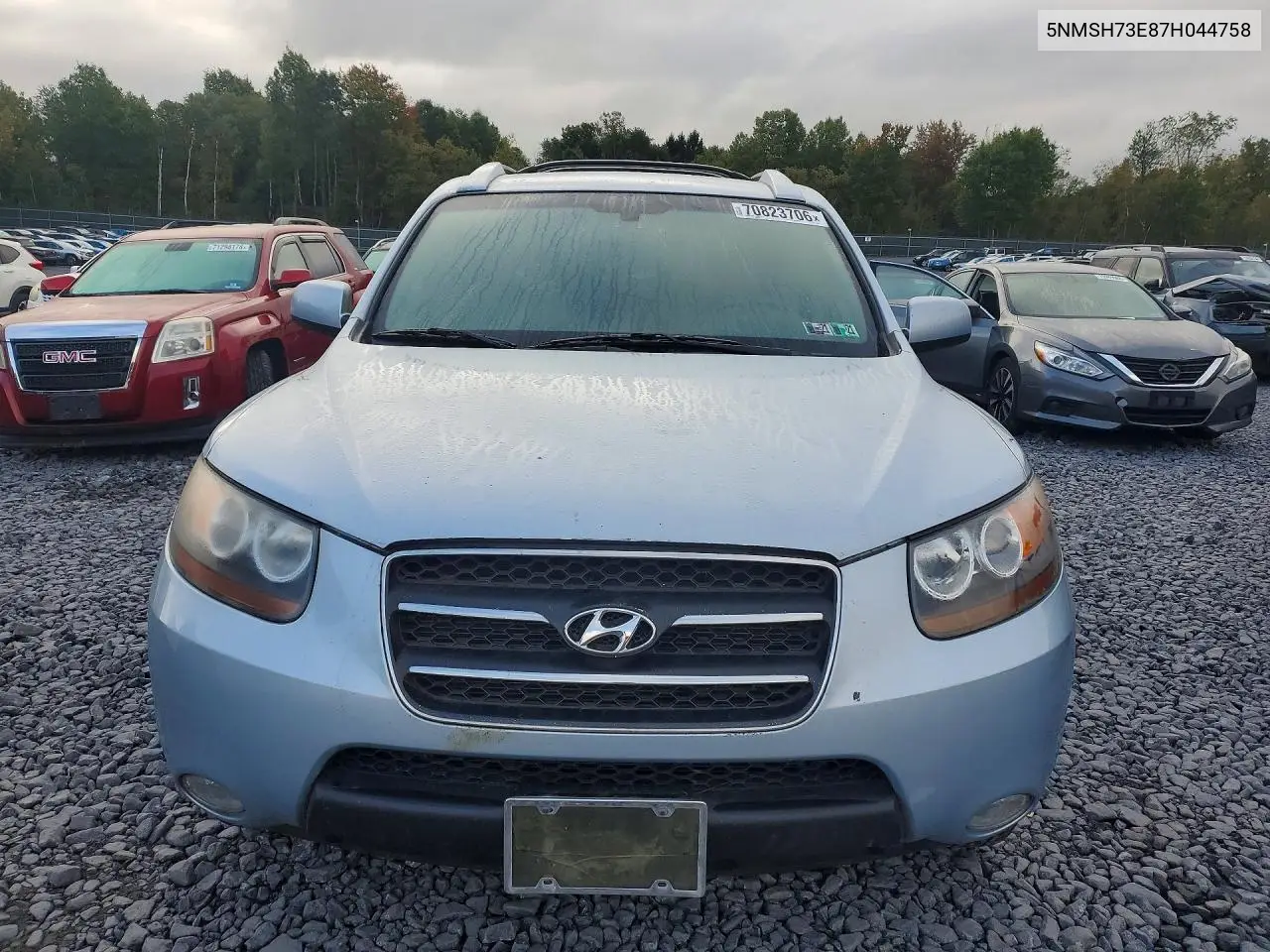 2007 HYUNDAI SANTA FE VIN 5NMSH73E87H044758 — фото 5
