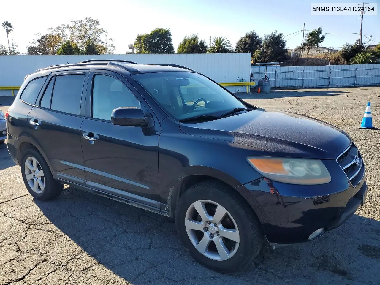 2007 HYUNDAI SANTA FE VIN 5NMSH13E47H024164 — фото 4