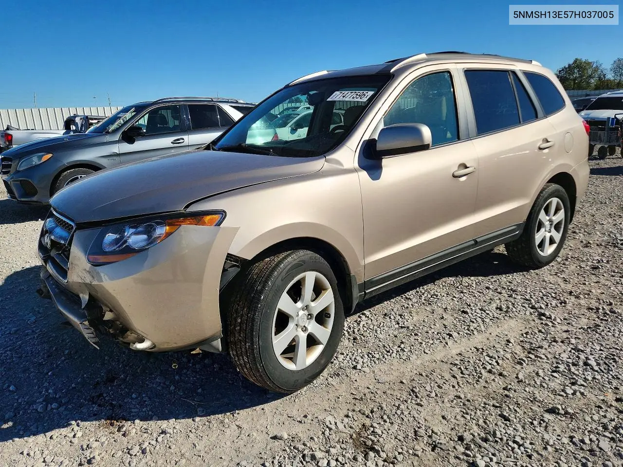 HYUNDAI SANTA FE 2007, VIN 5NMSH13E57H037005