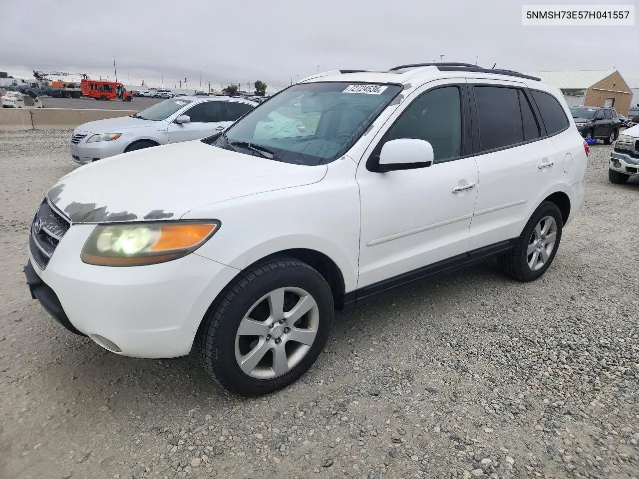 HYUNDAI SANTA FE 2007, VIN 5NMSH73E57H041557