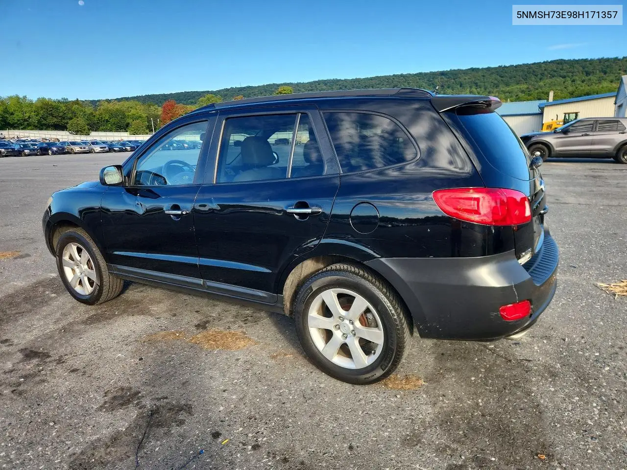 2008 HYUNDAI SANTA FE VIN 5NMSH73E98H171357 — фото 2
