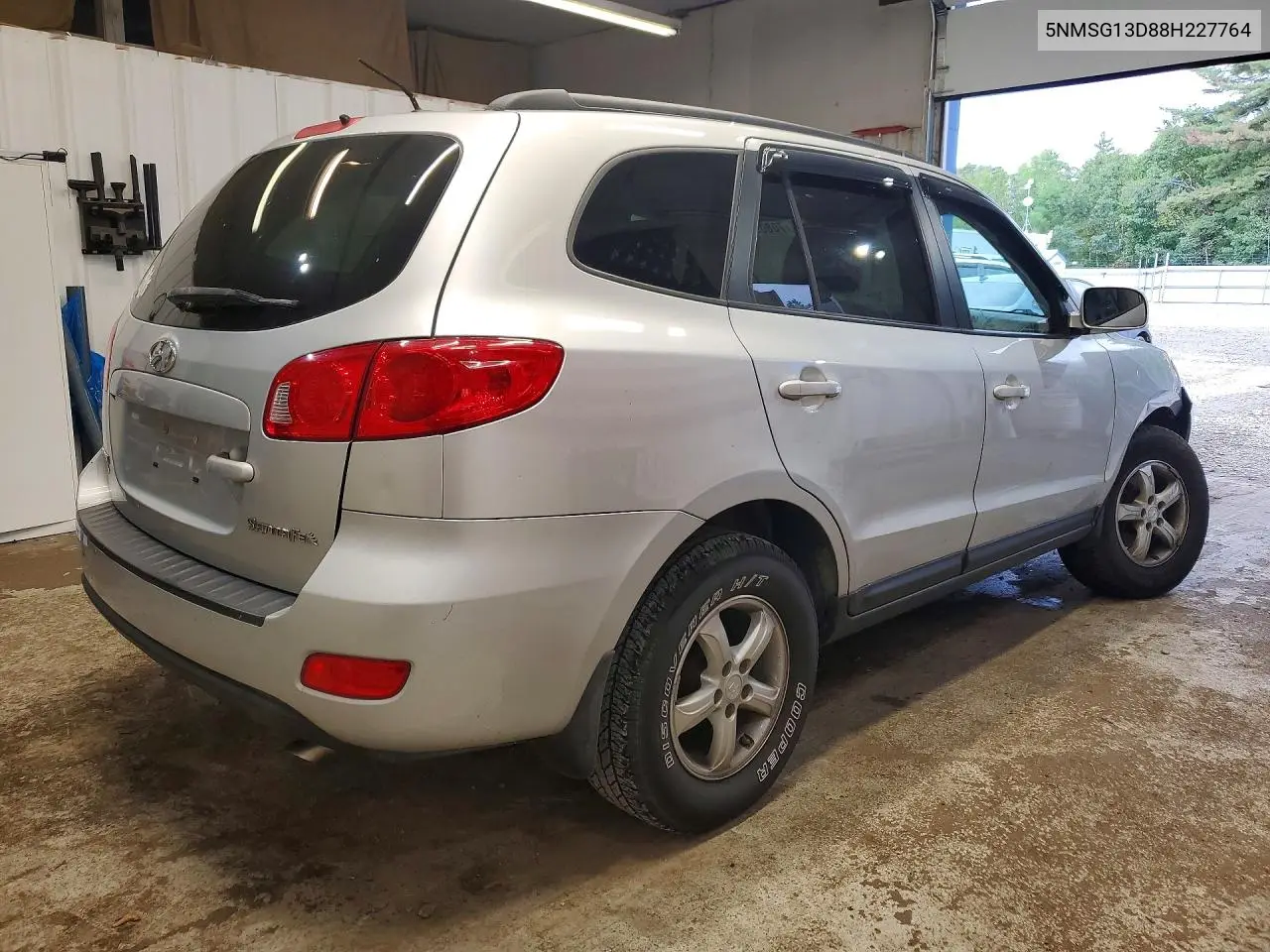 2008 HYUNDAI SANTA FE VIN 5NMSG13D88H227764 — фото 3