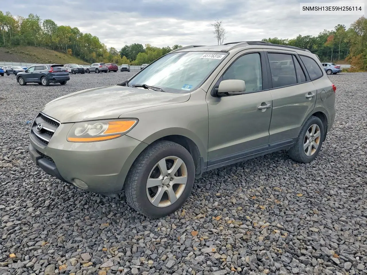 HYUNDAI SANTA FE 2009, VIN 5NMSH13E59H256114