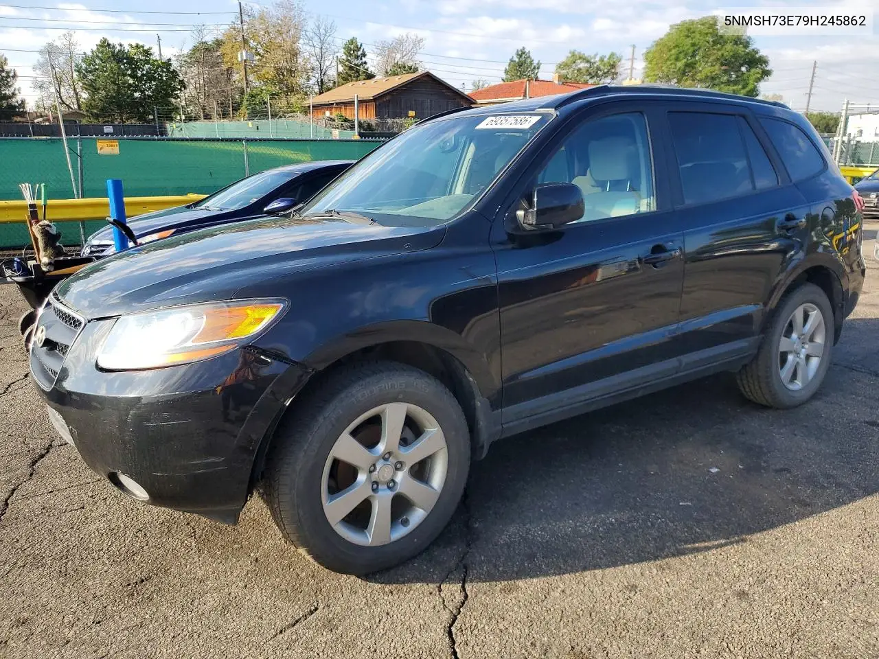 HYUNDAI SANTA FE 2009, VIN 5NMSH73E79H245862