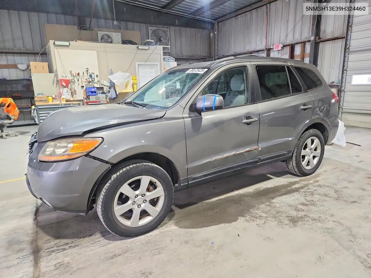 HYUNDAI SANTA FE 2009, VIN 5NMSH13E39H324460