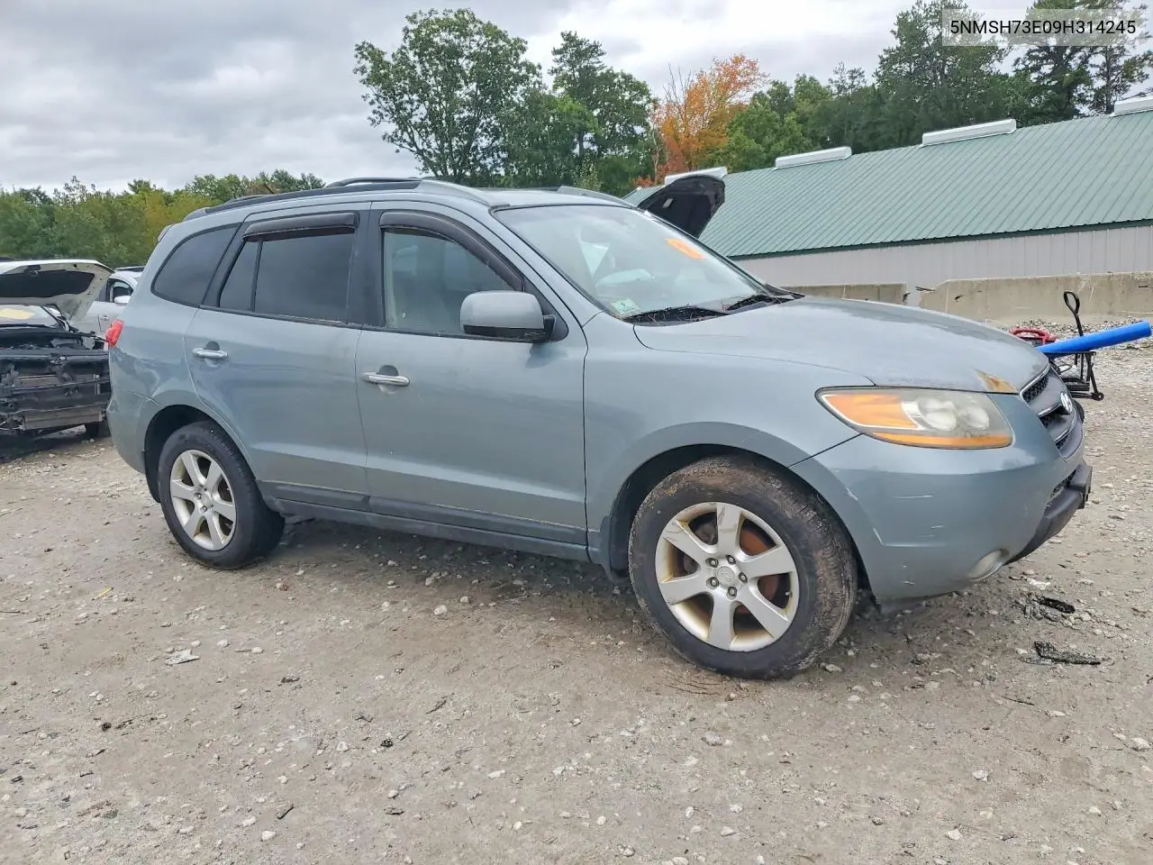 2009 HYUNDAI SANTA FE VIN 5NMSH73E09H314245 — фото 4