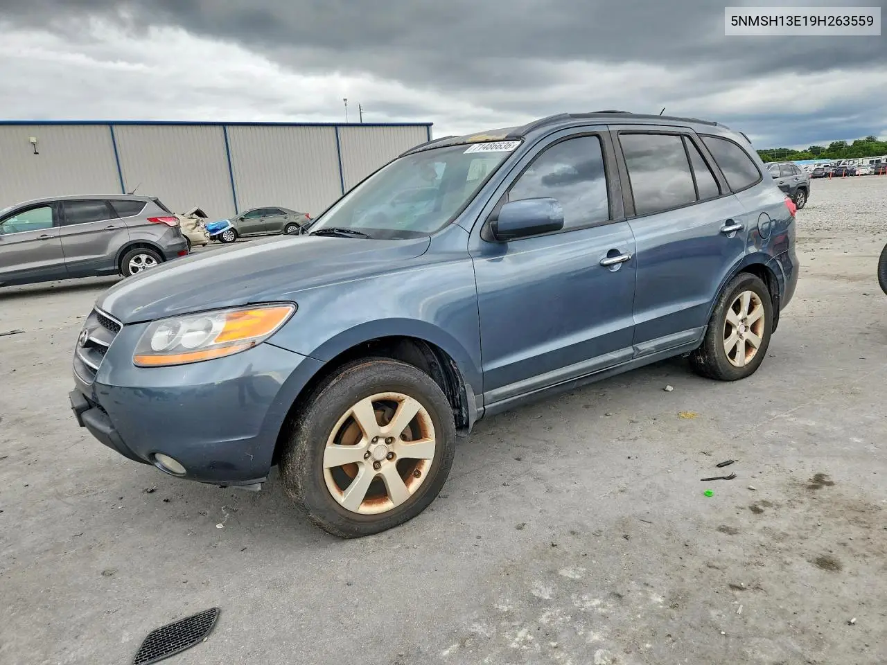 HYUNDAI SANTA FE 2009, VIN 5NMSH13E19H263559