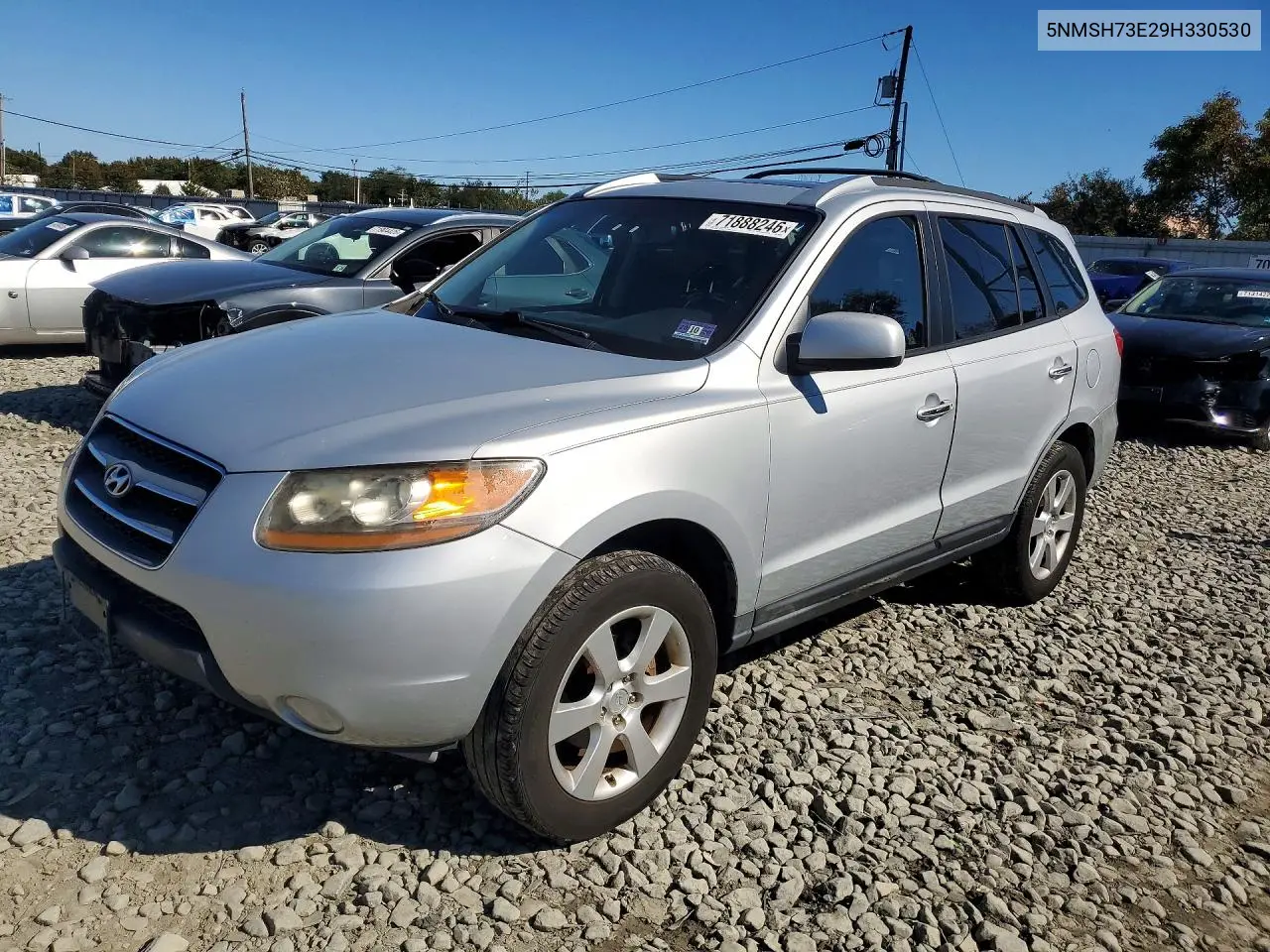 HYUNDAI SANTA FE 2009, VIN 5NMSH73E29H330530