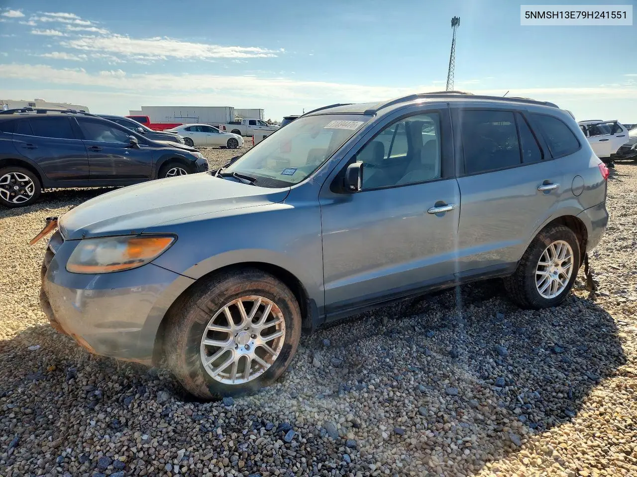 HYUNDAI SANTA FE 2009, VIN 5NMSH13E79H241551
