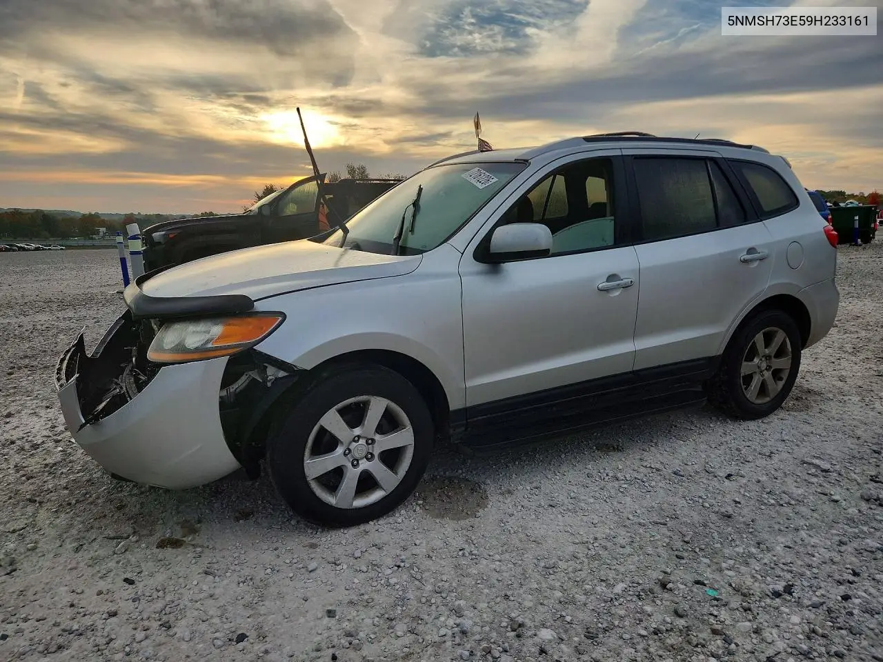 HYUNDAI SANTA FE 2009, VIN 5NMSH73E59H233161