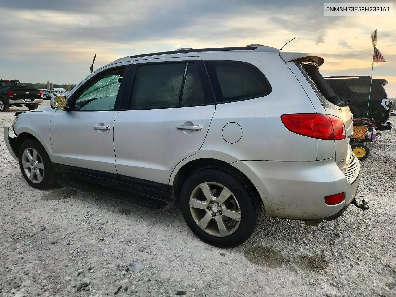 2009 HYUNDAI SANTA FE VIN 5NMSH73E59H233161 — фото 2