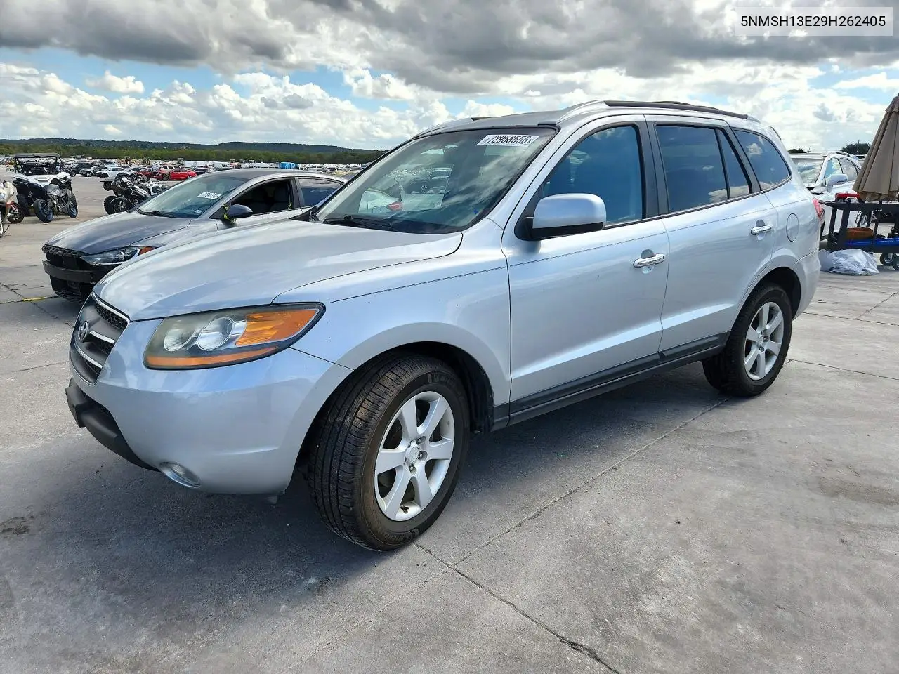 HYUNDAI SANTA FE 2009, VIN 5NMSH13E29H262405