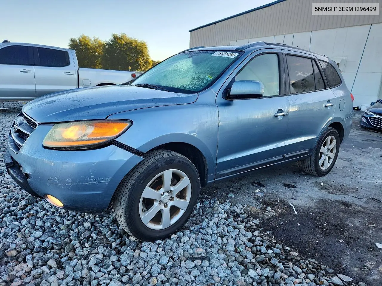 HYUNDAI SANTA FE 2009, VIN 5NMSH13E99H296499