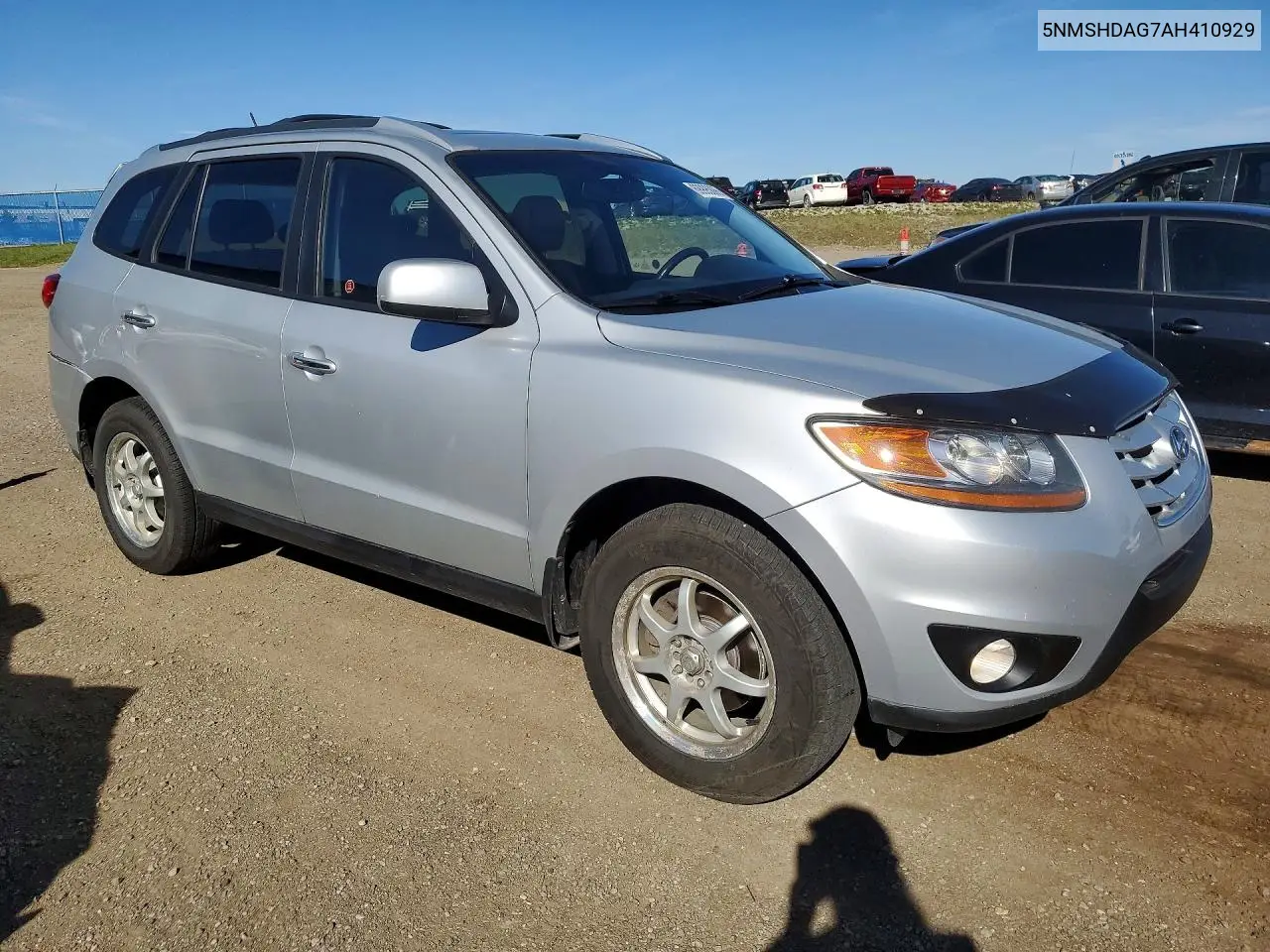 2010 HYUNDAI SANTA FE VIN 5NMSHDAG7AH410929 — фото 4