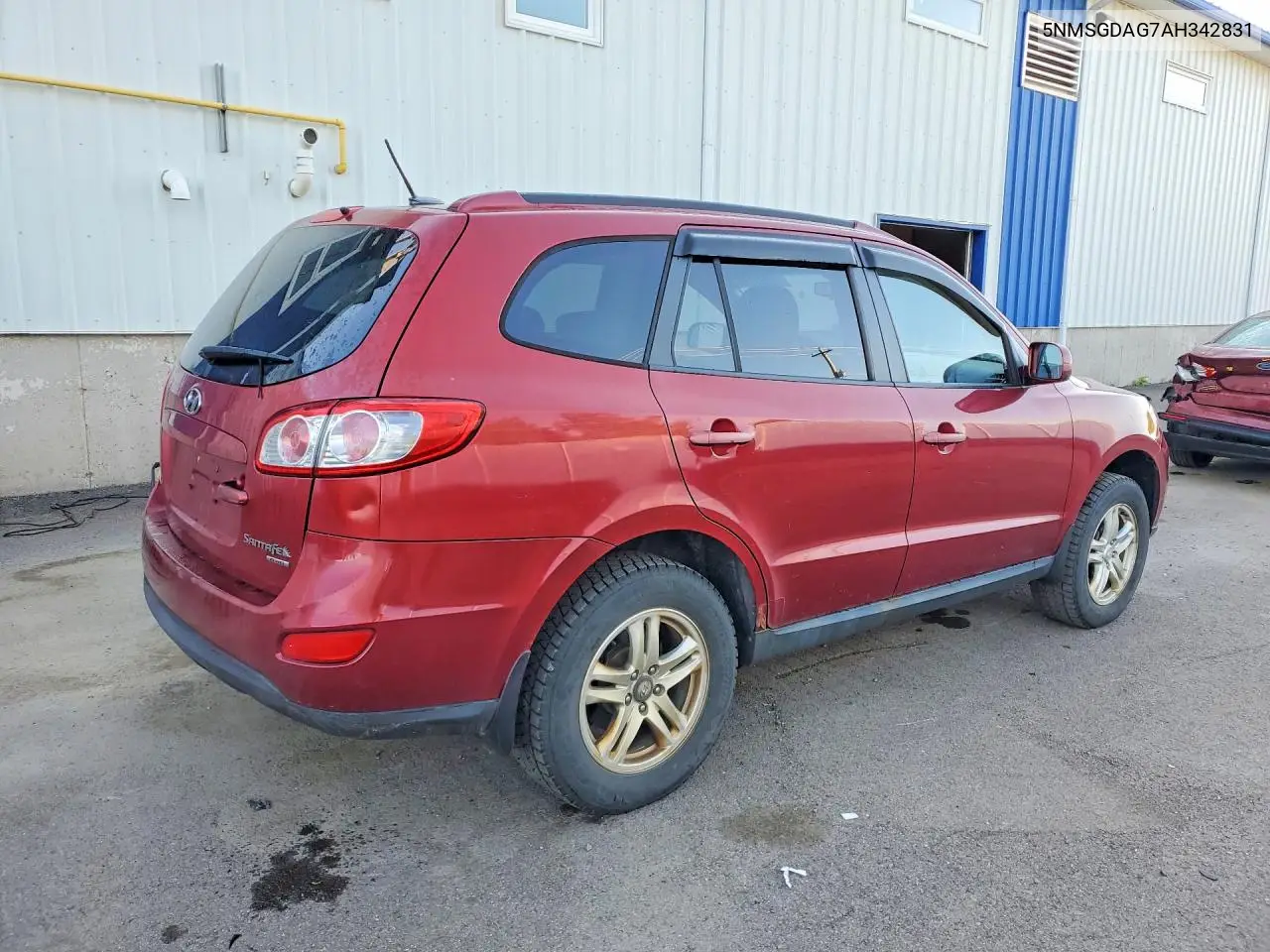 2010 HYUNDAI SANTA FE VIN 5NMSGDAG7AH342831 — фото 3