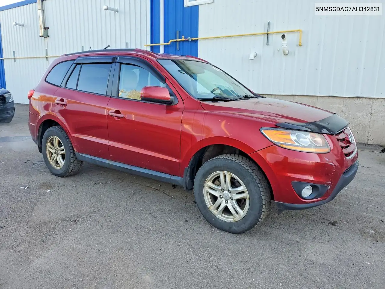 2010 HYUNDAI SANTA FE VIN 5NMSGDAG7AH342831 — фото 4