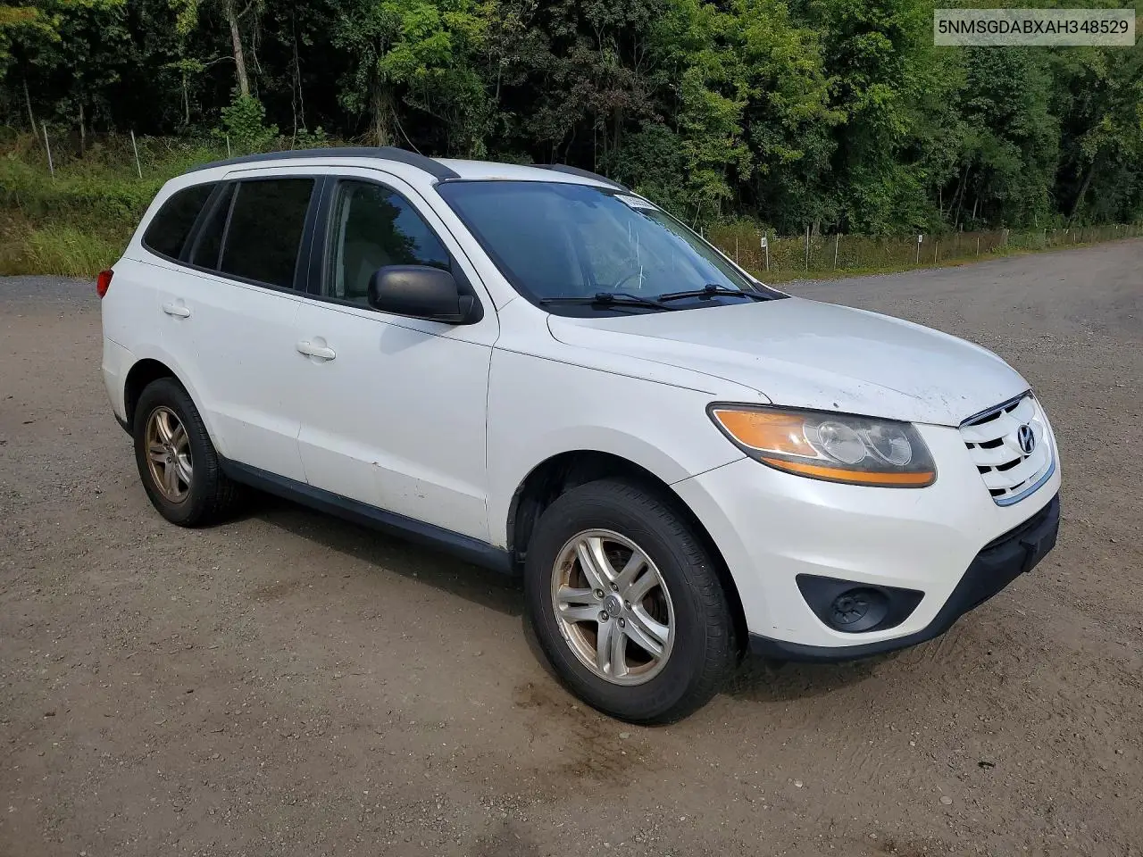 2010 HYUNDAI SANTA FE VIN 5NMSGDABXAH348529 — фото 4