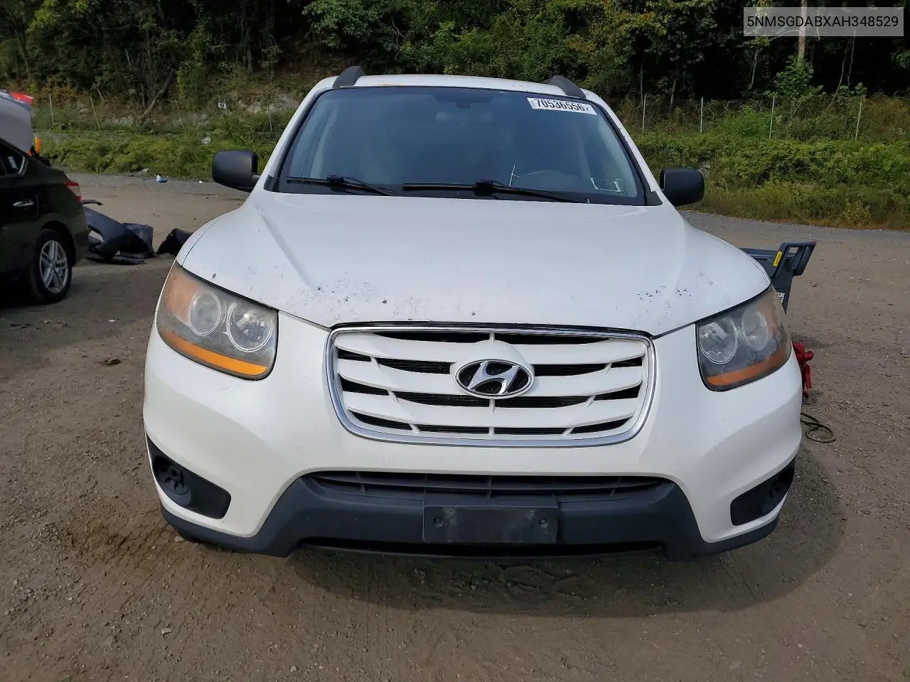 2010 HYUNDAI SANTA FE VIN 5NMSGDABXAH348529 — фото 5