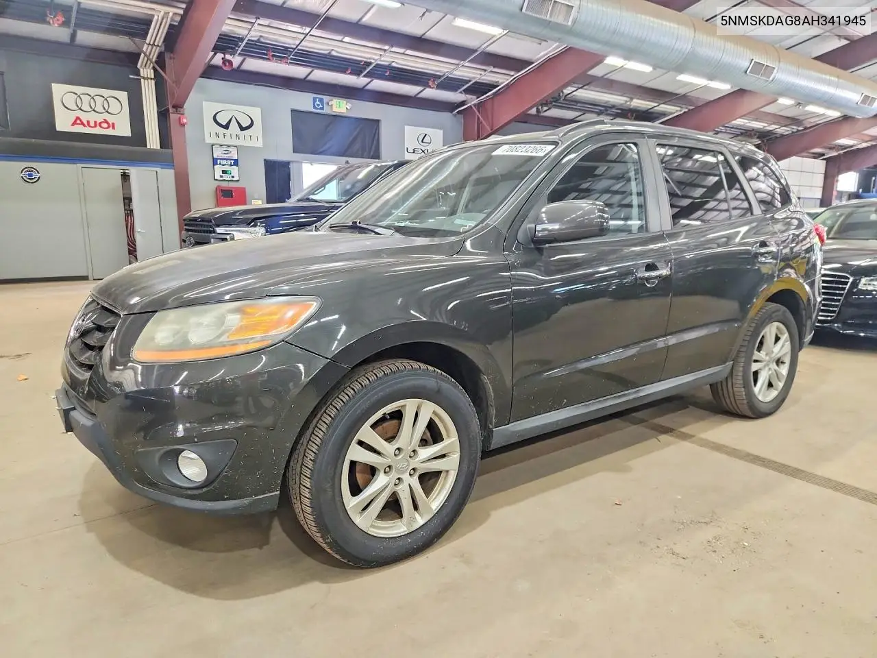 HYUNDAI SANTA FE 2010, VIN 5NMSKDAG8AH341945