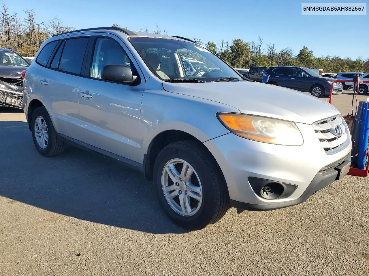 2010 HYUNDAI SANTA FE VIN 5NMSGDAB5AH382667 — фото 4