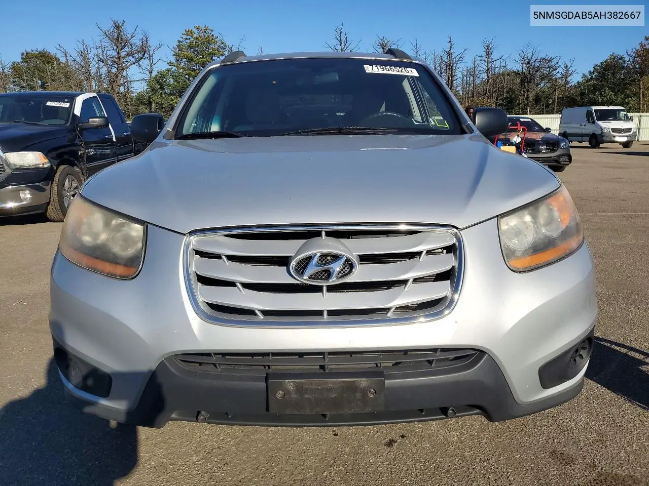 2010 HYUNDAI SANTA FE VIN 5NMSGDAB5AH382667 — фото 5
