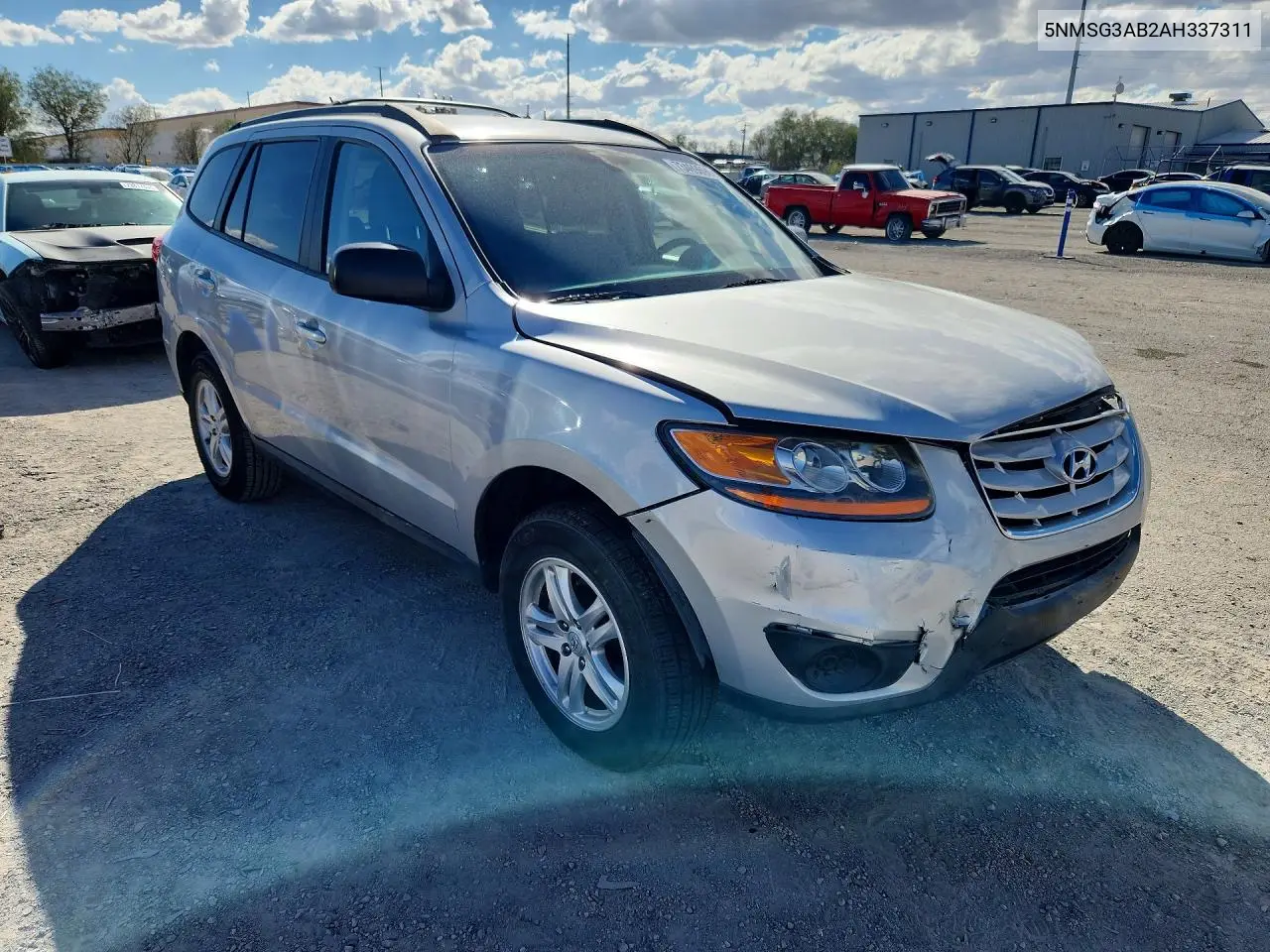 2010 HYUNDAI SANTA FE VIN 5NMSG3AB2AH337311 — фото 4