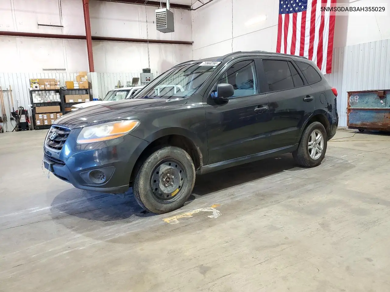 HYUNDAI SANTA FE 2010, VIN 5NMSGDAB3AH355029
