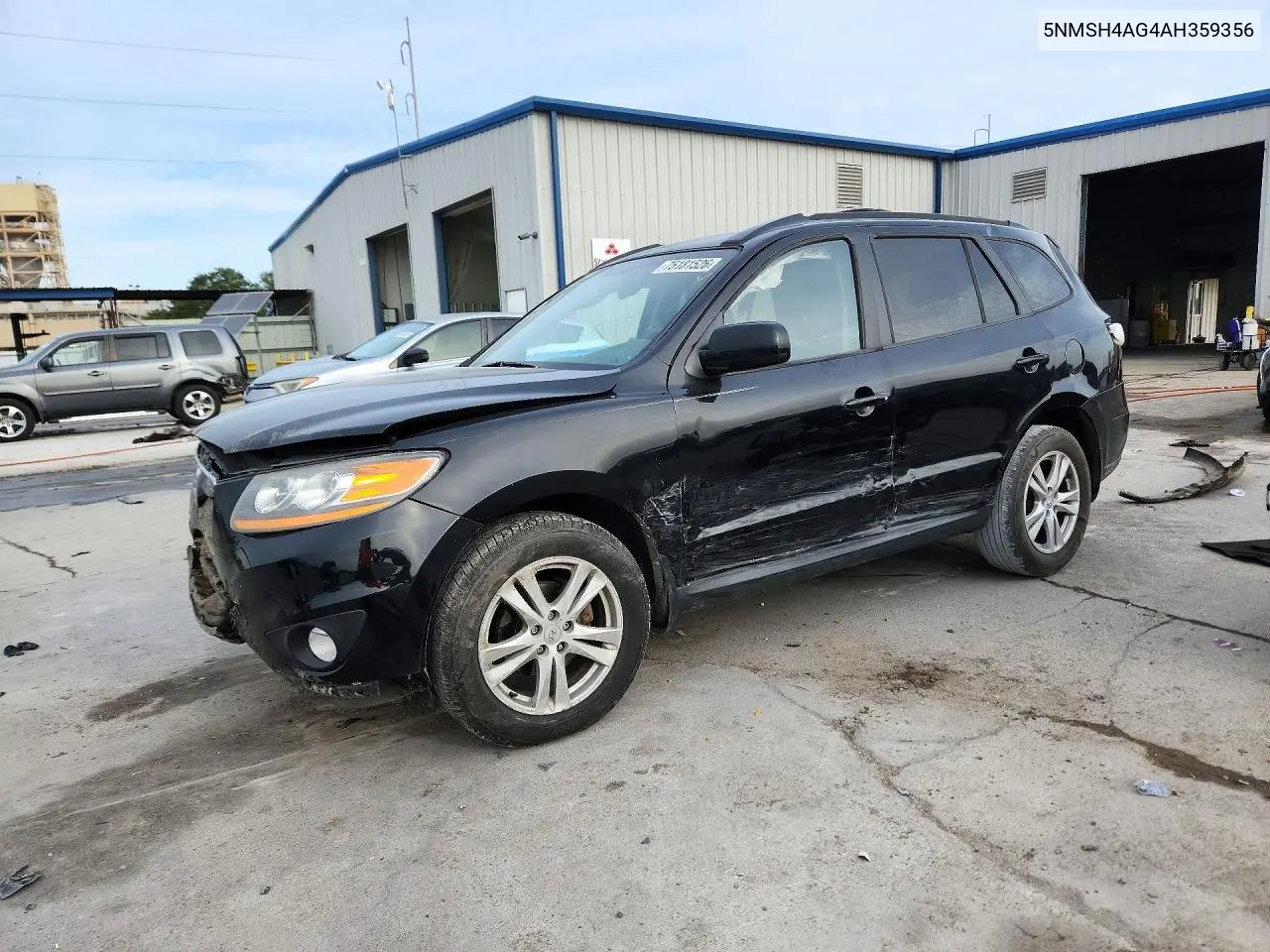 HYUNDAI SANTA FE 2010, VIN 5NMSH4AG4AH359356