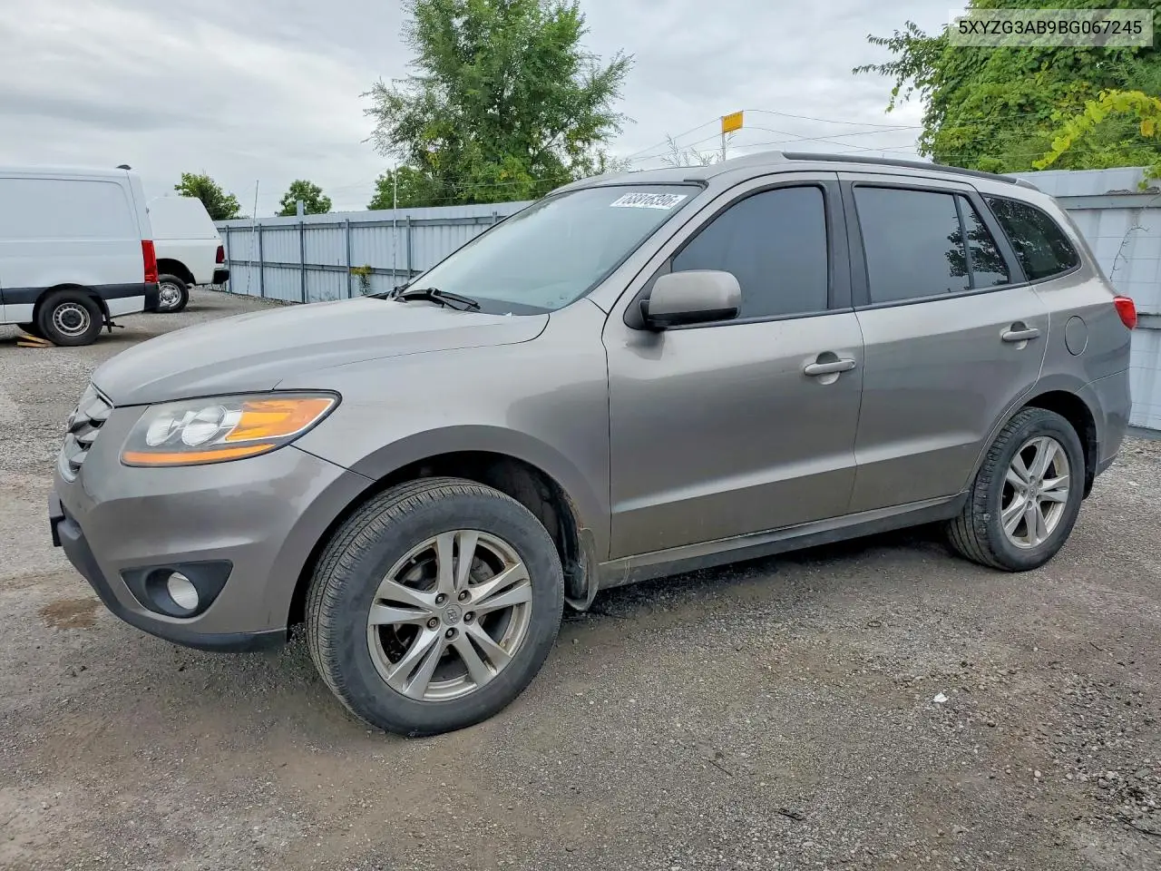 HYUNDAI SANTA FE 2011, VIN 5XYZG3AB9BG067245