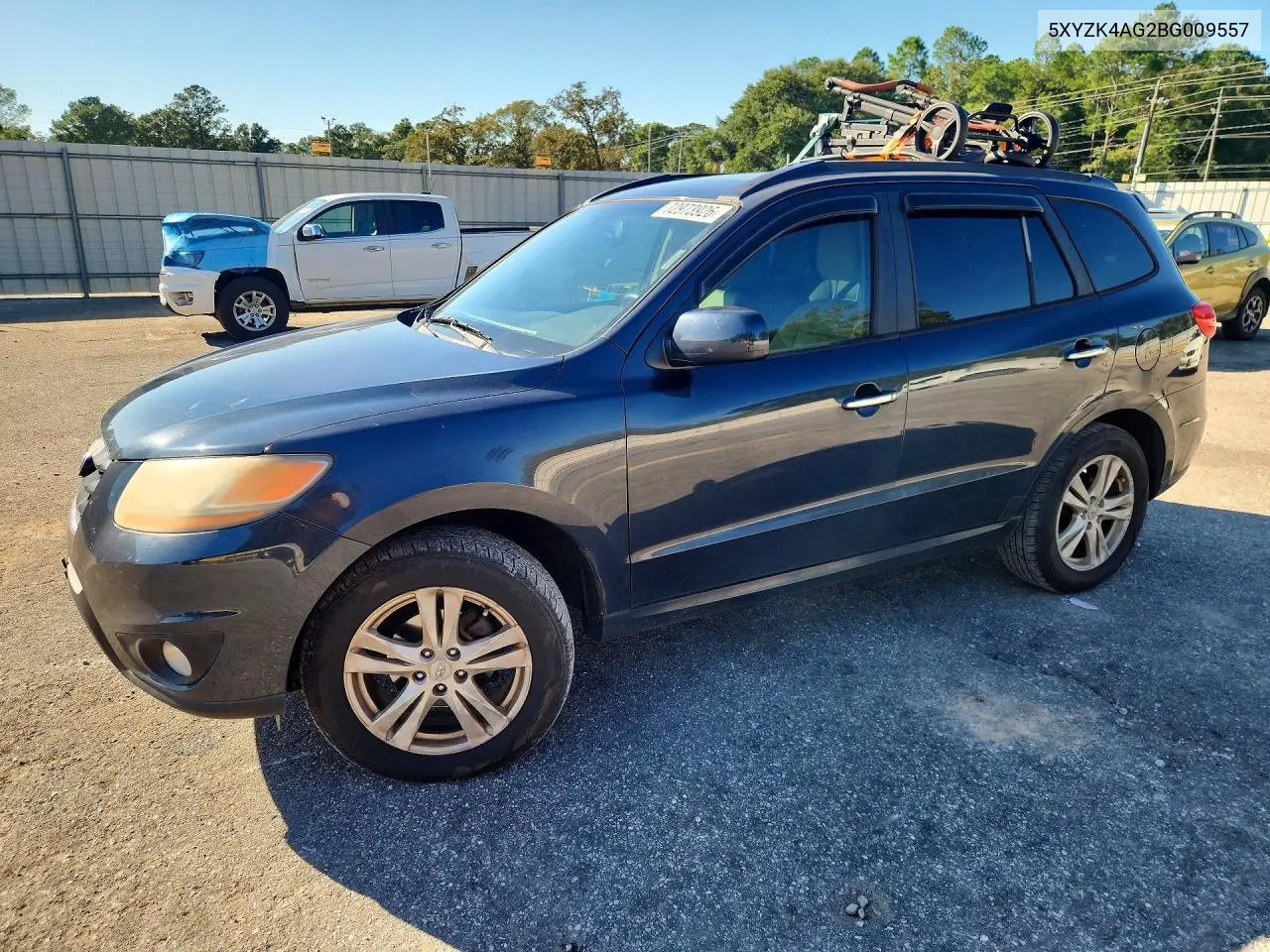 HYUNDAI SANTA FE 2011, VIN 5XYZK4AG2BG009557
